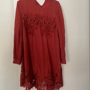 Lovely burnt orange dress